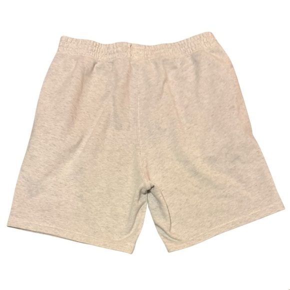 H&M Cream Athletic Shorts Relaxed Fit Elastic Waist - Picture 2 of 6